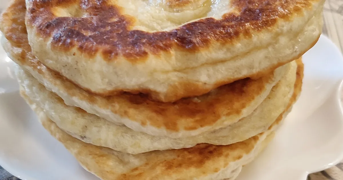 Лепёшки дрожжевые на сковороде