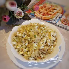 Начинка для пирожков из капусты и яиц