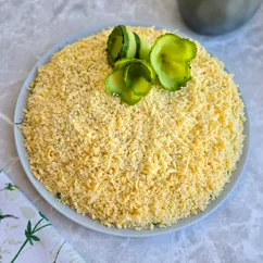 Курица под шубой салат