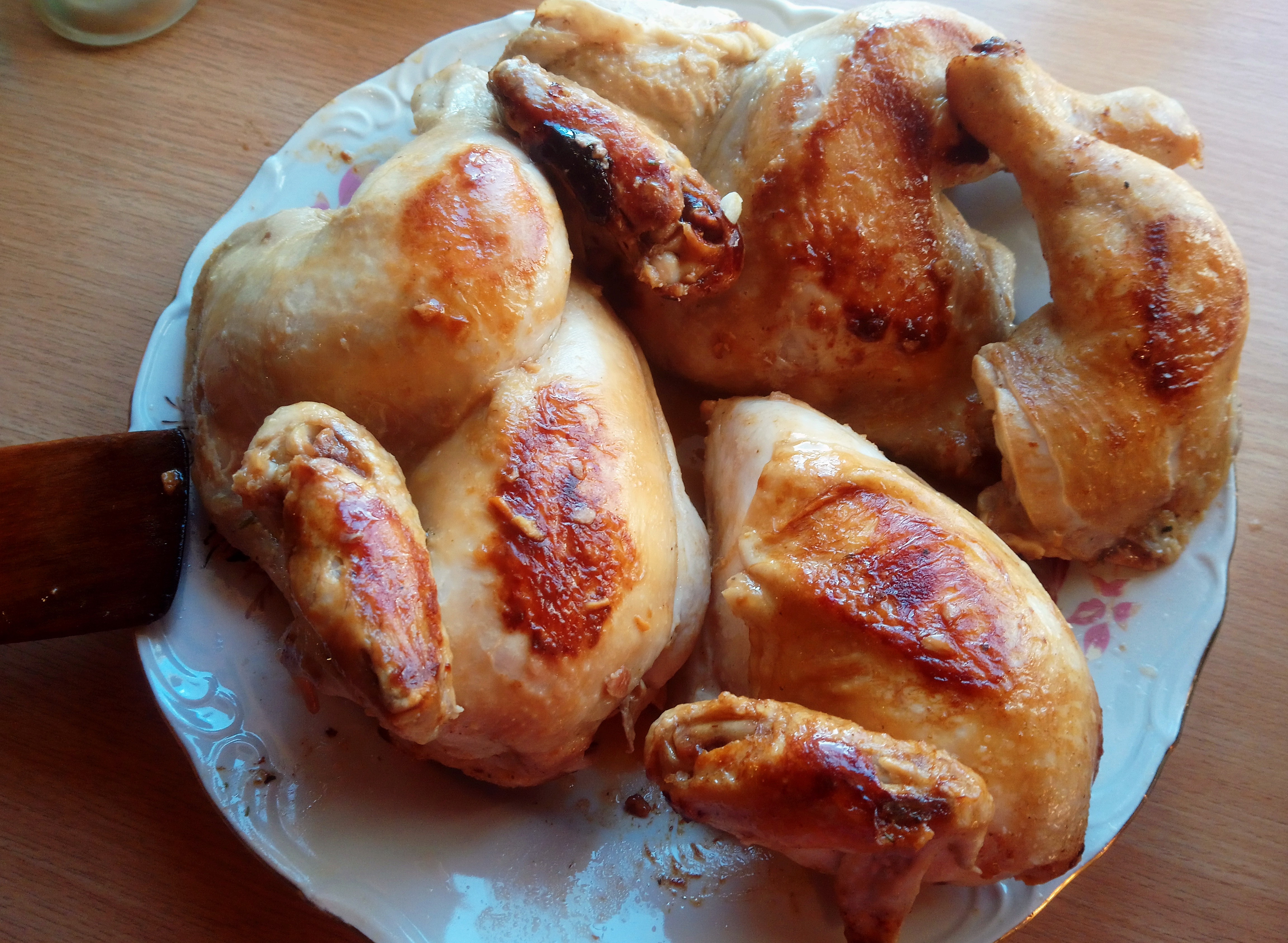 Курица жареная на сковороде с чесноком – пошаговый рецепт приготовления с фото
