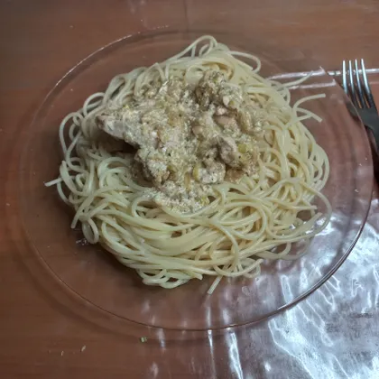Индейка в сливочном соусе