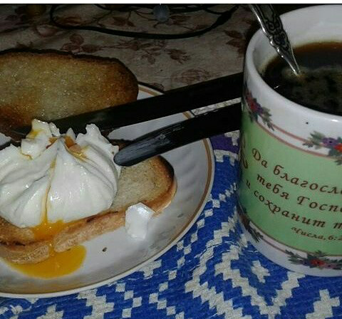 Яйцо пашот в пакете