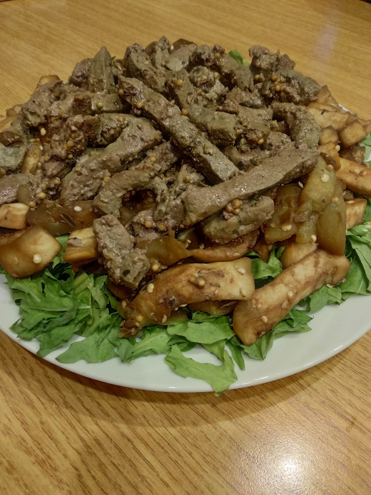 "Тёплый салат" 🥘