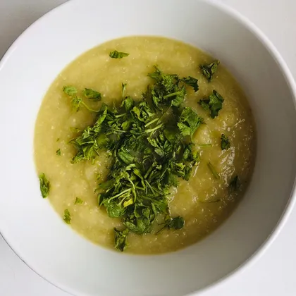 Зелёный крем-суп