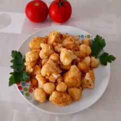 Цветная капуста в сухарях😋😋