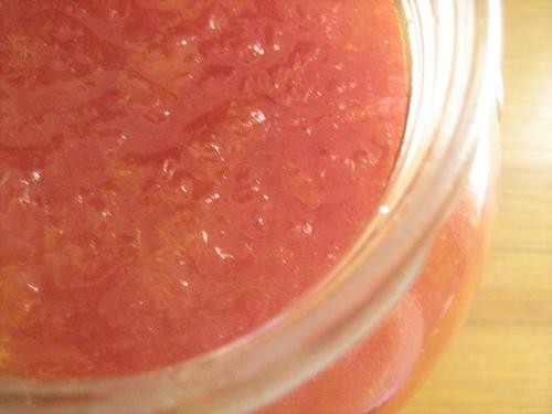 Варенье из красного грейпфрута и мандаринов