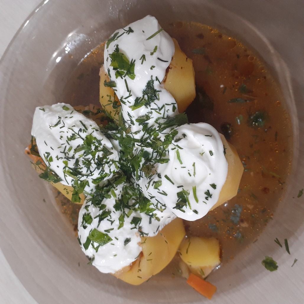 Фаршированная картошка