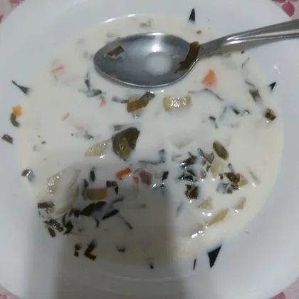 Суп постный с сельдереем