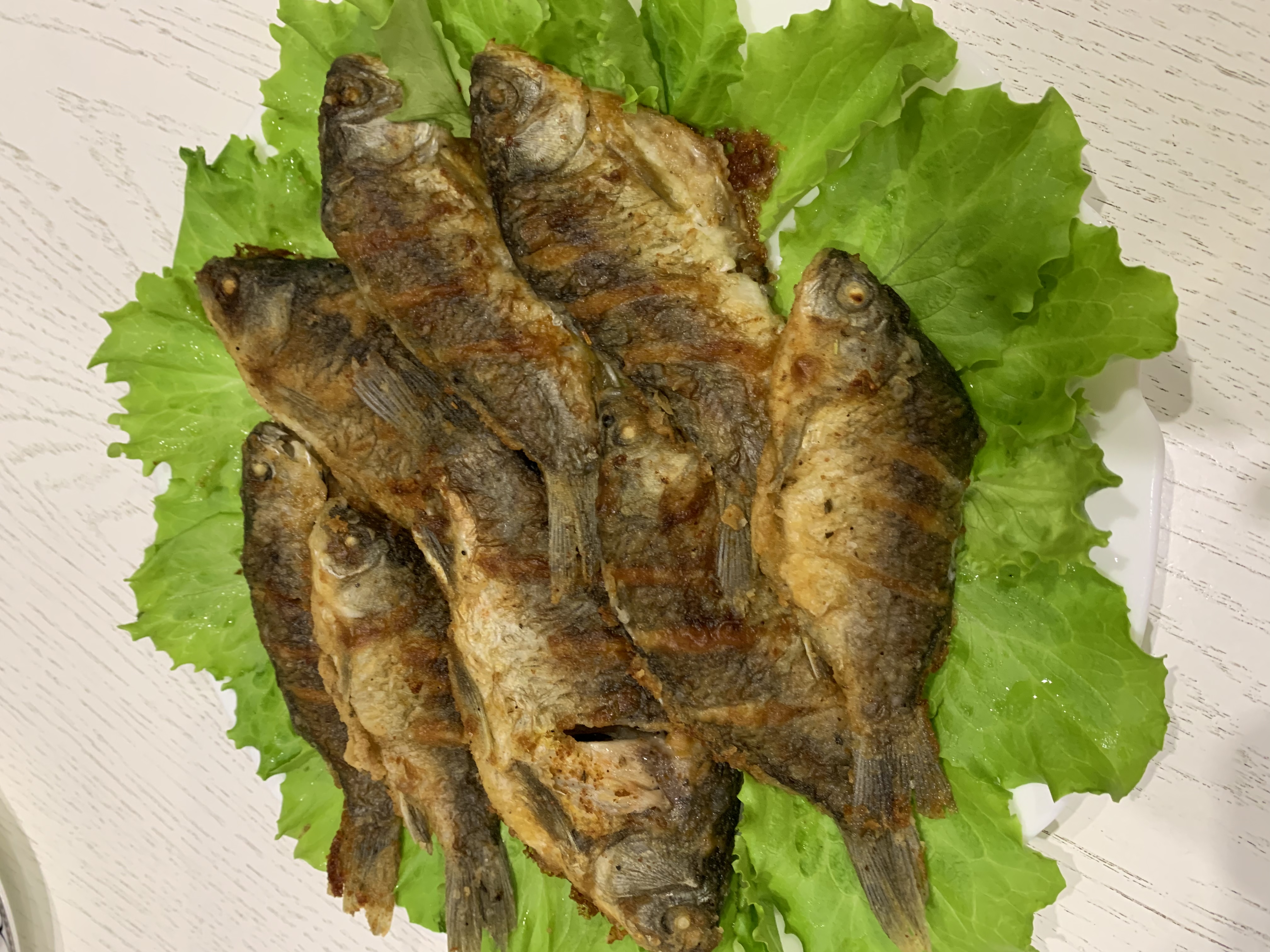 Жареные караси