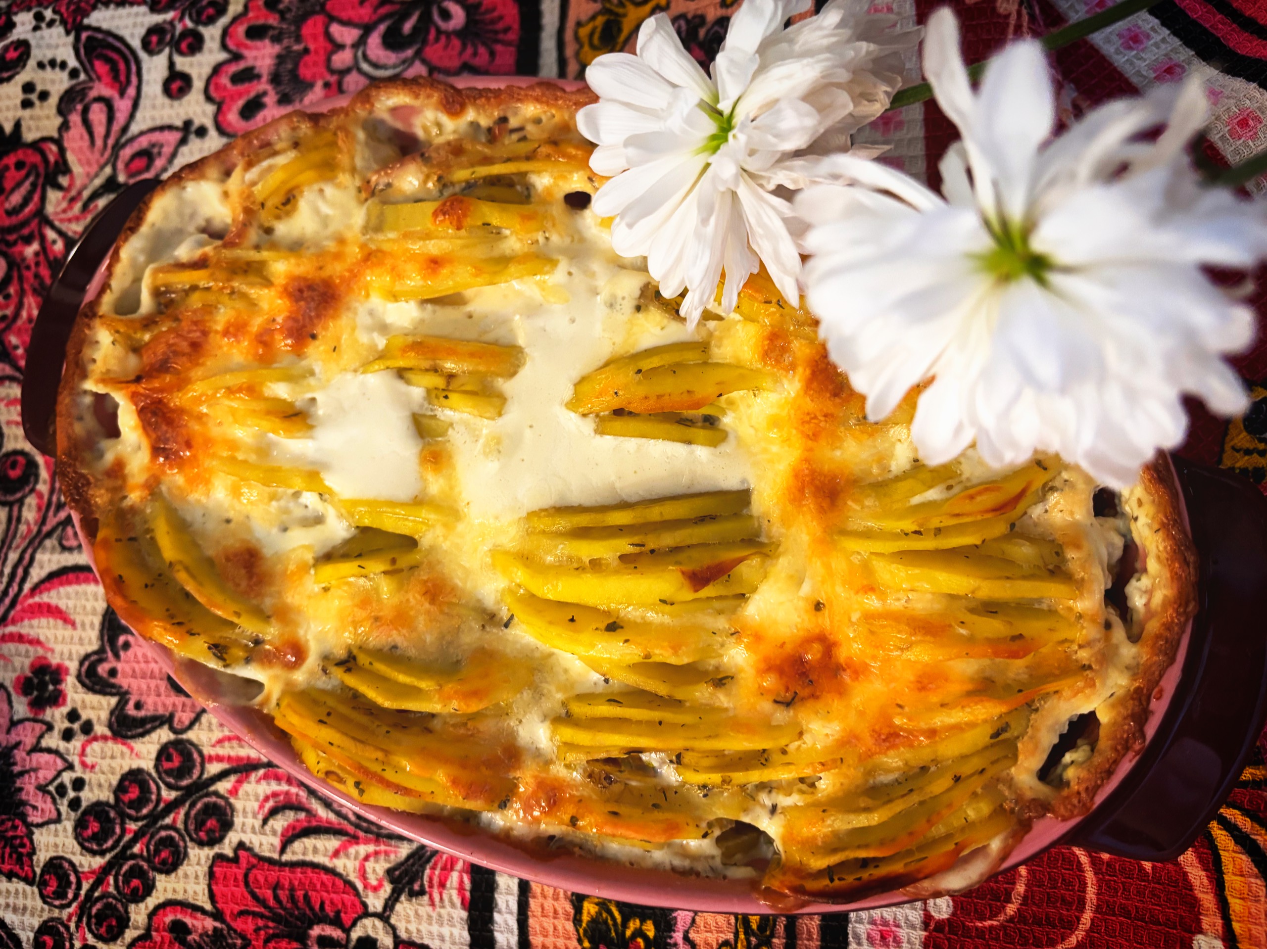 Картофель в сливках