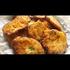 Быстрый завтрак. Очень вкусные и сытные оладьи с начинкой😋