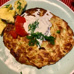 Кабачковые лепёшки