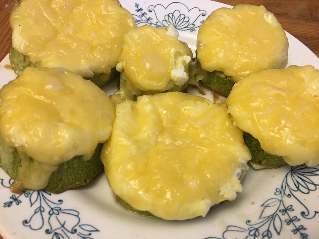 Запечённые кабачки под сыром 🧀