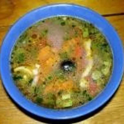 Овощной суп пикантный