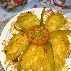 Мясо в картофельной шубке