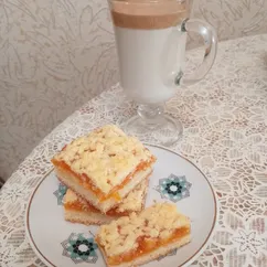 Нарезное печенье с джемом