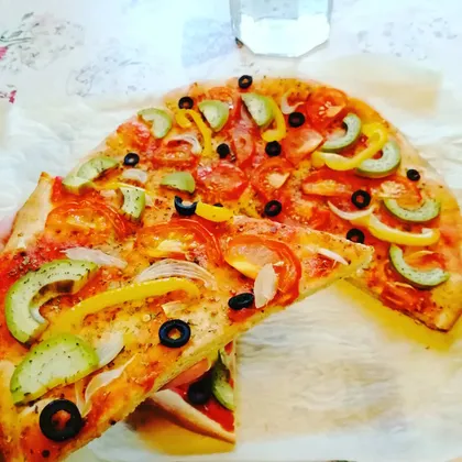 Постная пицца