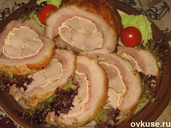 Мясной рулет Украинский