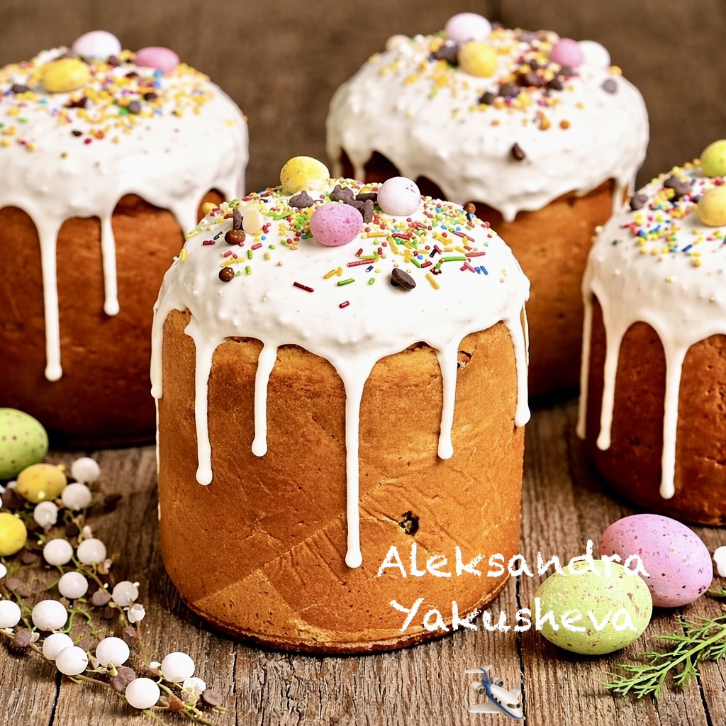 Кулич Пасхальный (по старому рецепту моей свекрови)