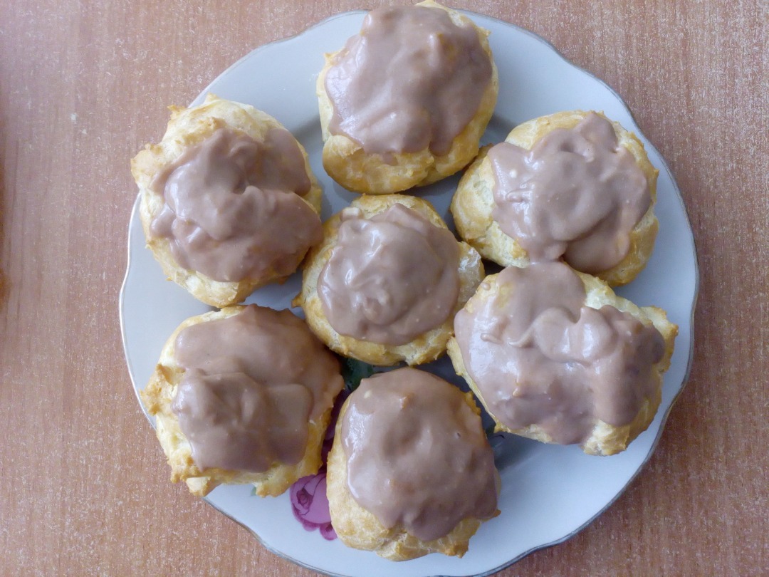 Эклеры с кремом