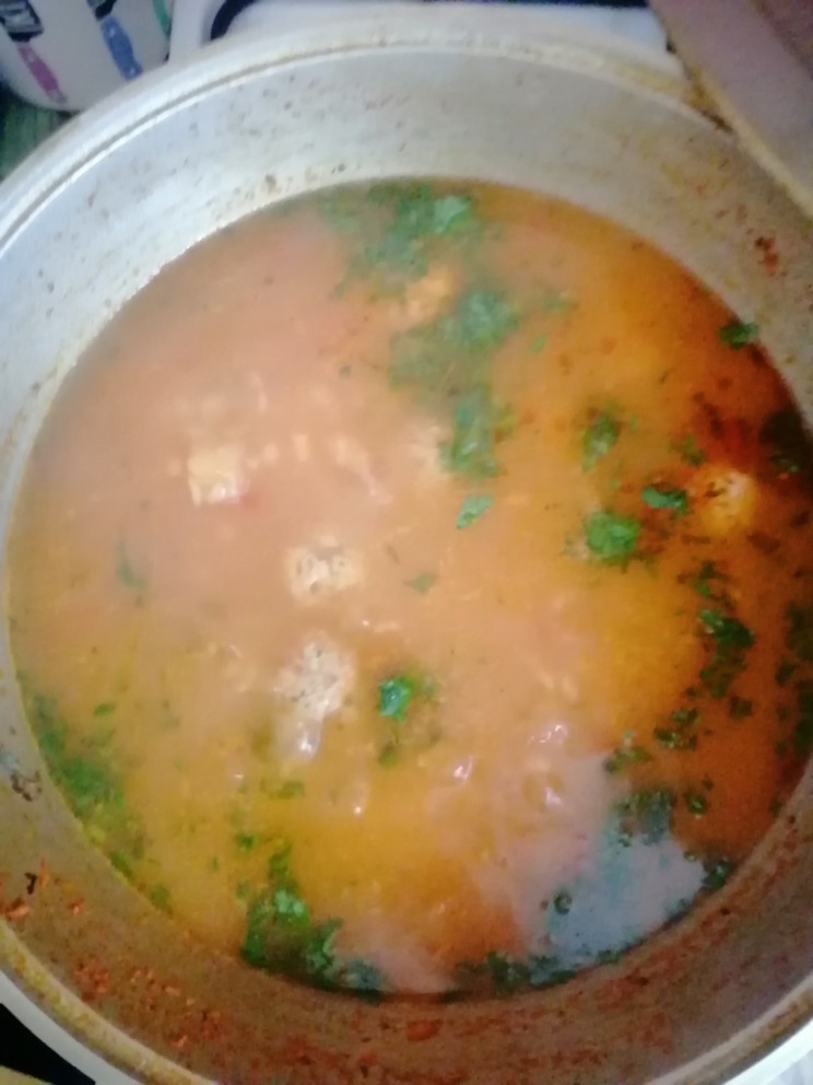 Армянский суп Кололак