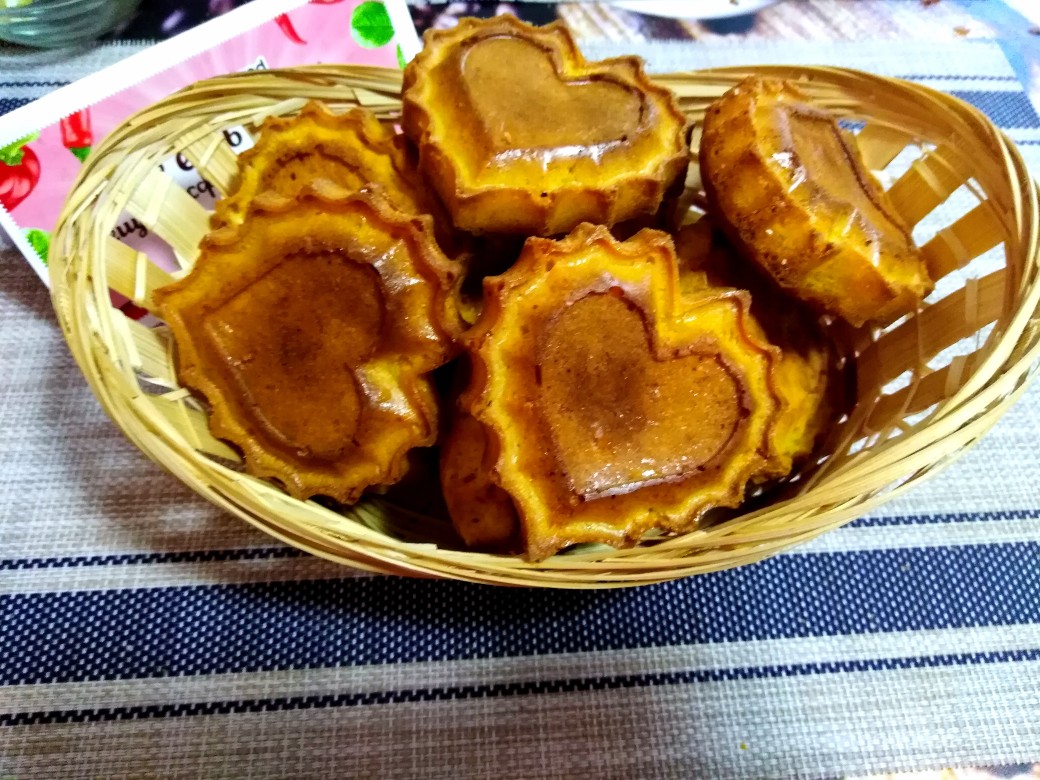 Тыквенные кексы с корицей и мускатным орехом