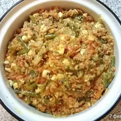 Салат из стручковой фасоли