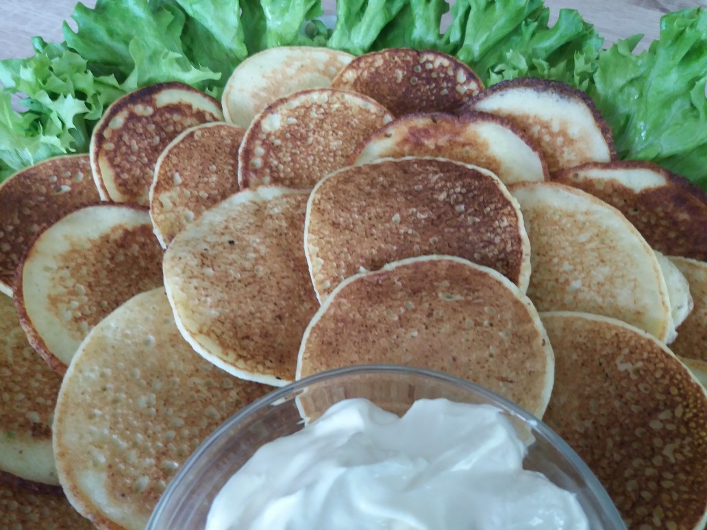 Кабачковые оладушки