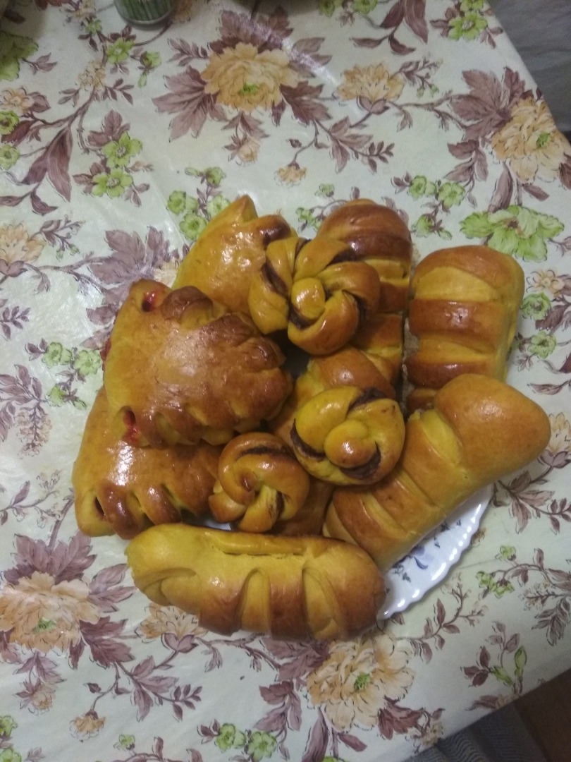 Воздушные булочки с шоколадом. Вкусно, быстро и доступно