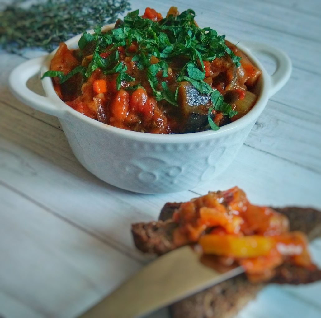 Соте из овощей🍅🍆🌶️