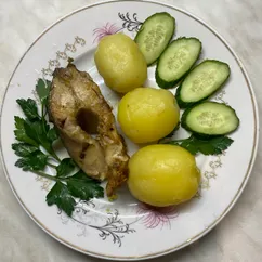 Карп жареный