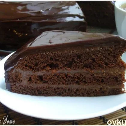 Быстрый шоколадный торт
