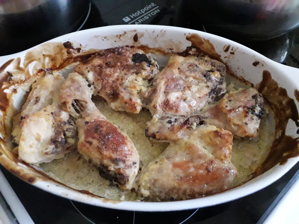 Маринованная в сметане курица в духовке рецепт – Французская кухня: Основные блюда. «Еда»