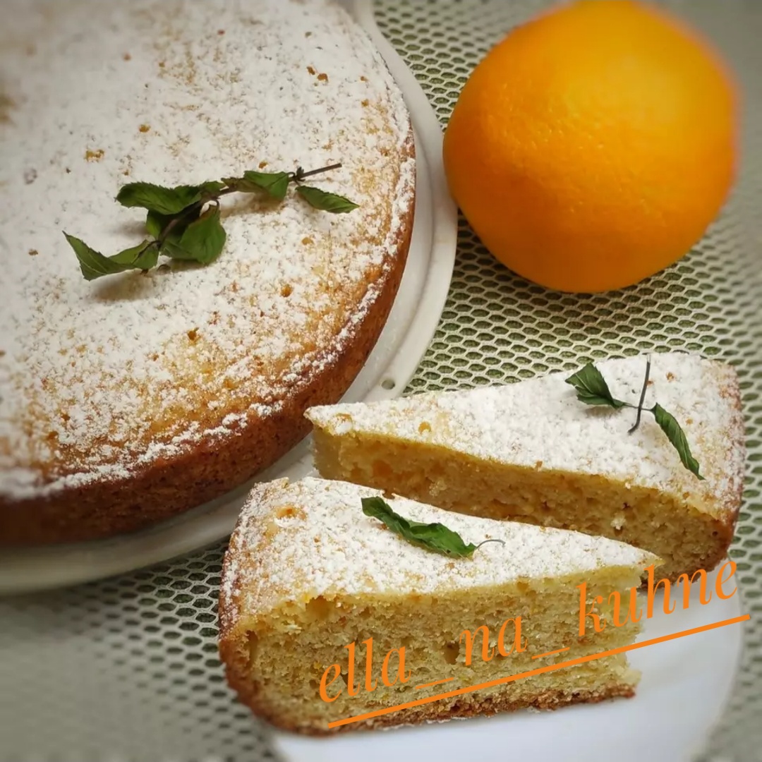 Пирог с апельсинами пошаговый рецепт с фото
