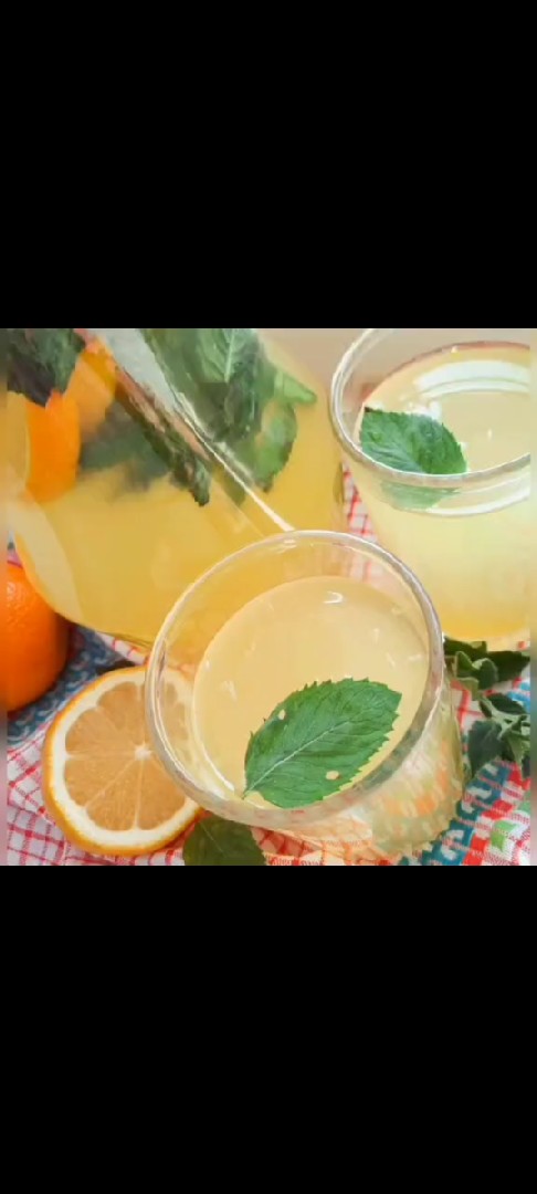 Охлаждающий цитрусовый лимонад