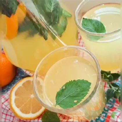 Охлаждающий цитрусовый лимонад