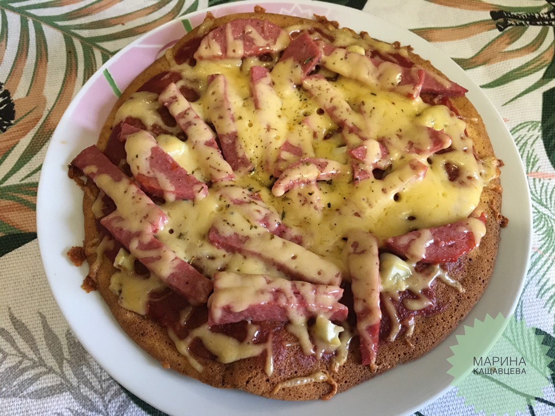 Пицца на сковороде