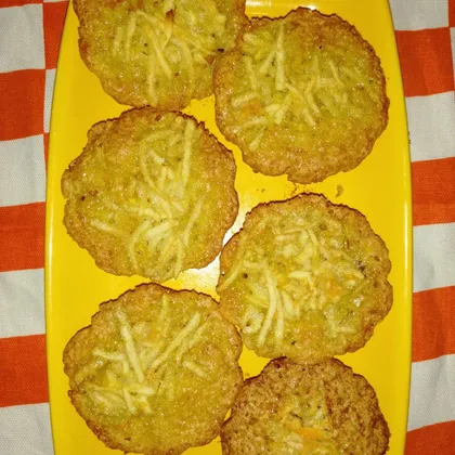 🧁Кексы с тёртым 🍏 и апельсиновой🍊 цедрой