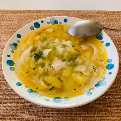 Суп куриный с макаронными изделиями
