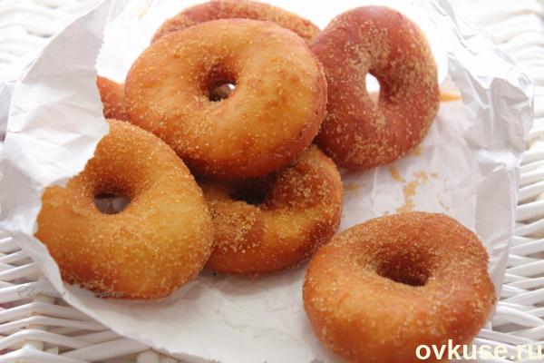 Пончики в пряном сахаре