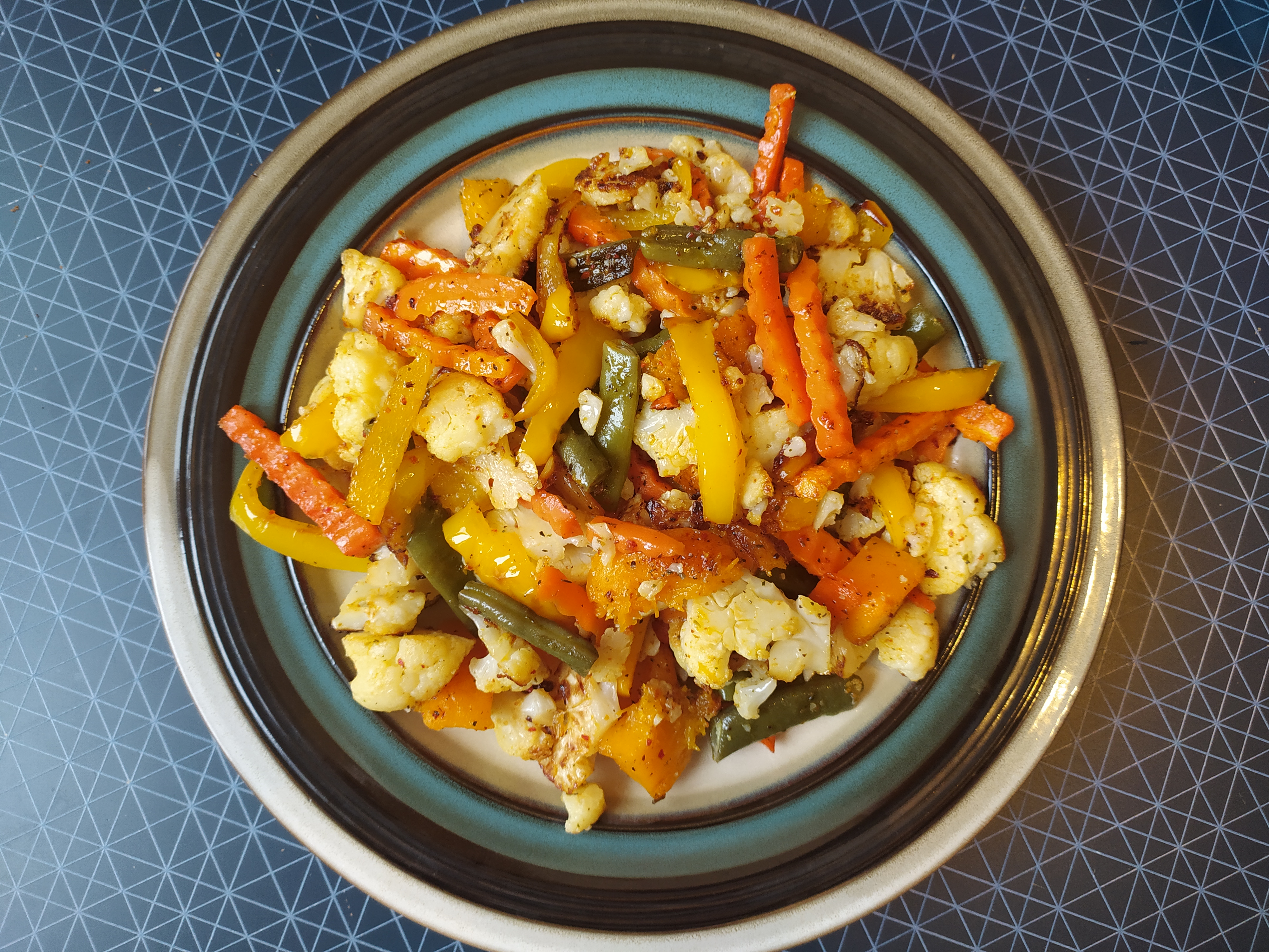 Овощи с оливковым маслом в духовке