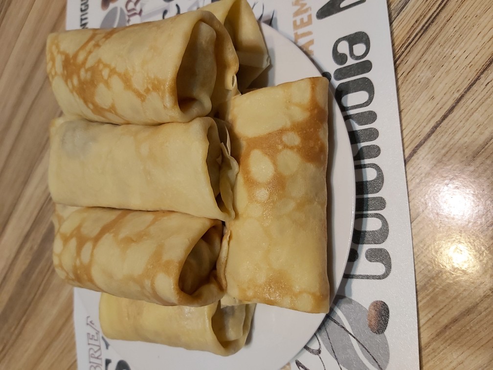 Блины с мясом