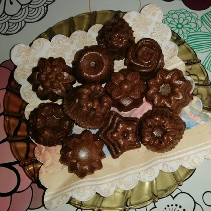 Шоколадные пп кексы