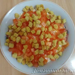 Быстрый и вкусный салатик