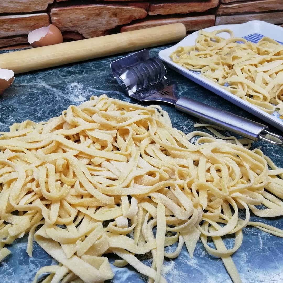 Рецепт лапша домашнего приготовления (pasta fresca), пошагово, с фото