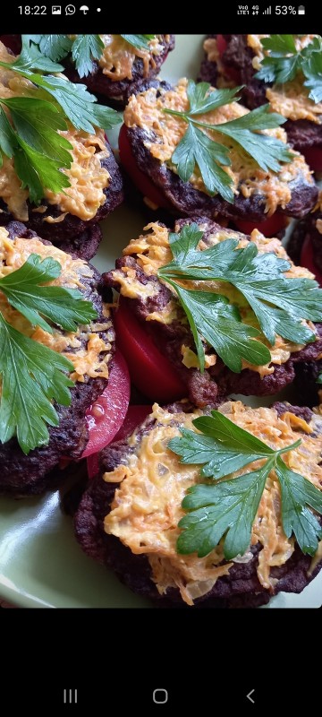 Печёночные тортики