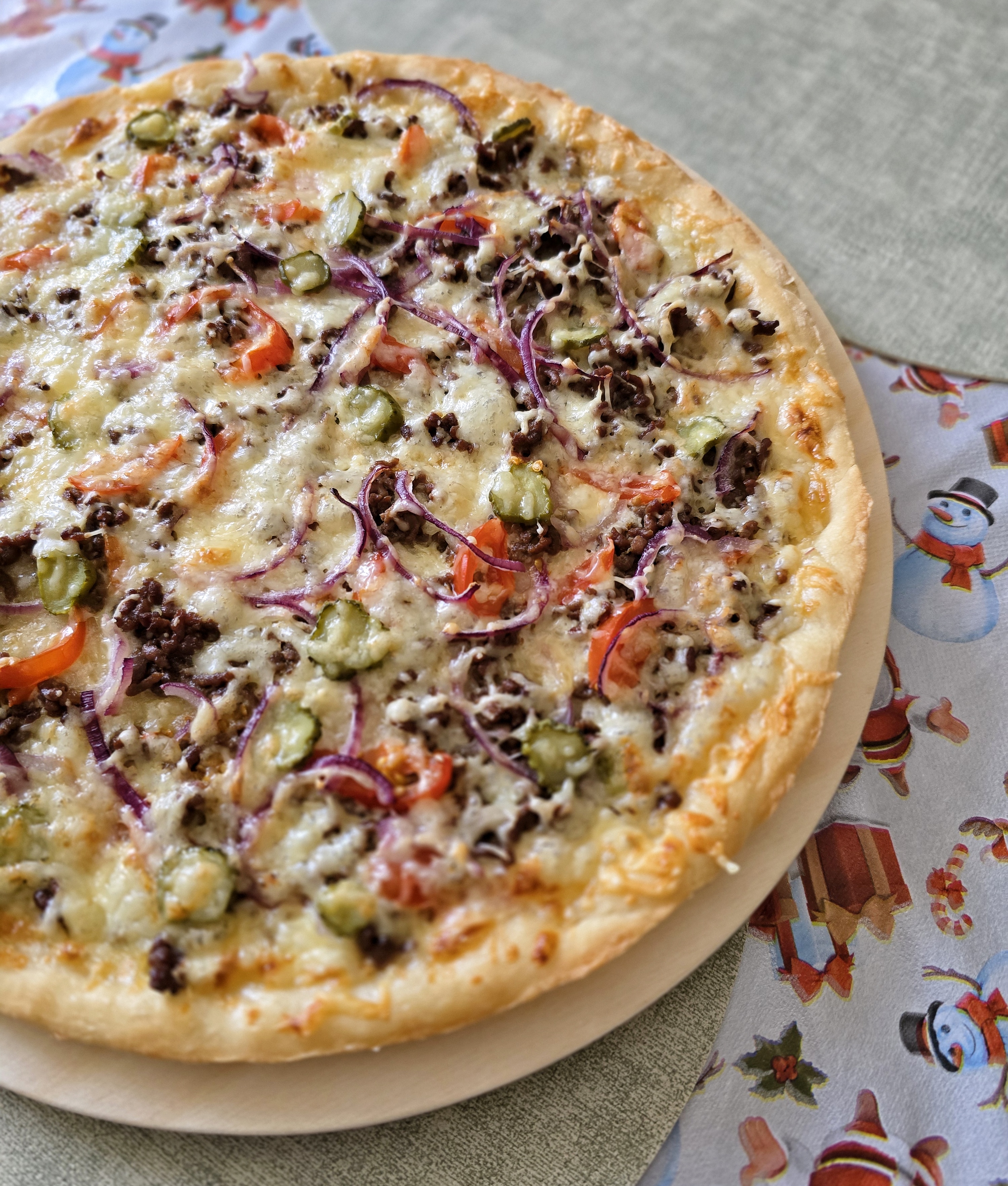 Пицца-бургер