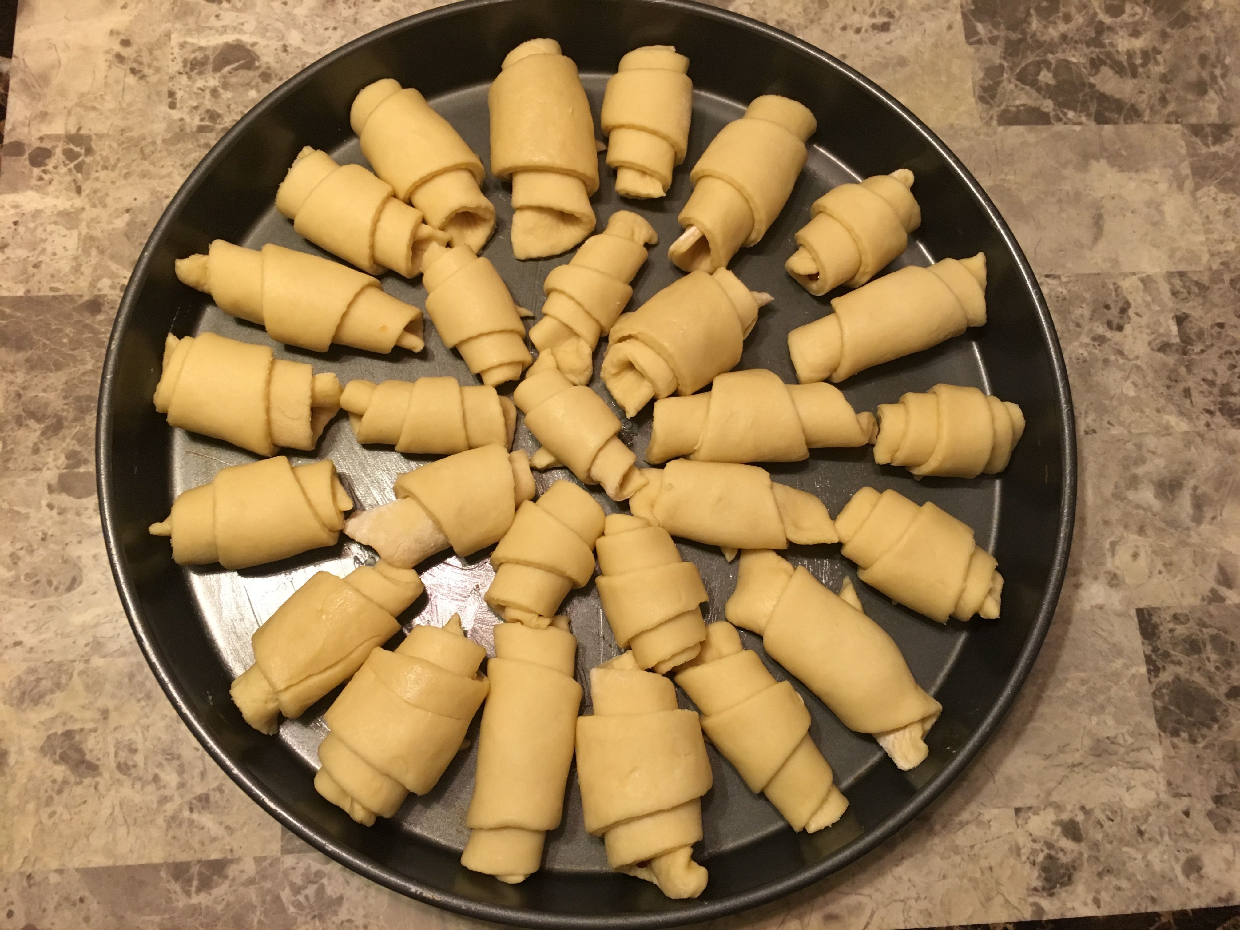 Вкуснейшие рогалики с вареньем
