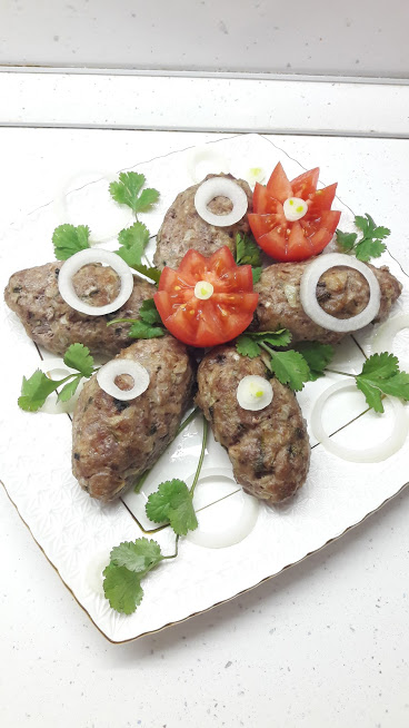 Люля-кебаб из фарша в духовке – пошаговый рецепт приготовления с фото