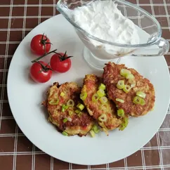 Котлеты из кабачков и крабовых палочек